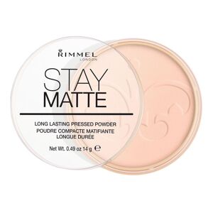 Rimmel Stay Matte Pulverpresset pudder 002 Pink Blossom 14g