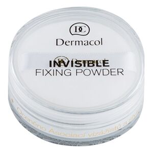 Dermacol Invisible Fixing Powder Fikserende transparent pulver Hvid 13g