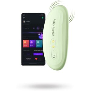 Vuxen MAGIC MOTION - NYX SMART PANTY VIBRATOR GREEN