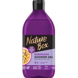 Nature Box Maracuja Oil energigivende shower gel med passionsfrugtolie 385ml