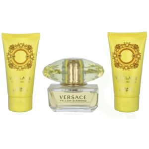 Versace Yellow Diamond Giftset 150 ml Edt Spray 50ml/Body Lotion 50ml/Shower Gel 50ml