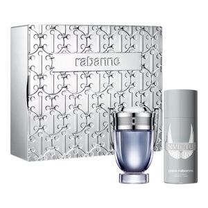 Men's Perfume Set Paco Rabanne EDT Invictus 2 Pieces