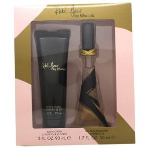 Rihanna Reb'l Fleur Gift Set 50ml Eau De Parfum Spray + 90ml Body Lotion