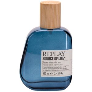 Replay Source Of Life Man Edt 100ml