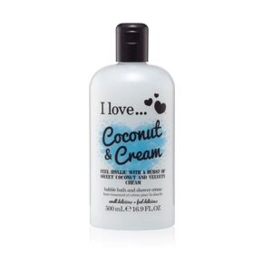 I Love Bath & Shower Creme Coconut & Cream bruse- og badecreme 500ml
