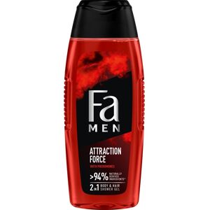 Fa Men Attraction Force shower gel med 2i1 formel med feromoner med duft af bergamot og lime 400ml