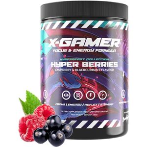 X-GAMER 600g X-Tubz Hyper Berries - 60 Portioner