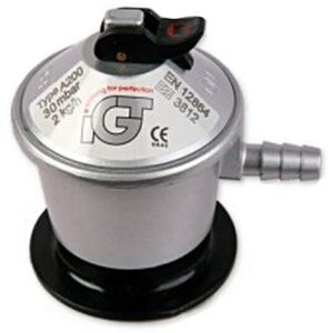 BigBuy BBQ Gasregulator Edragas Ø 7 x 10 cm