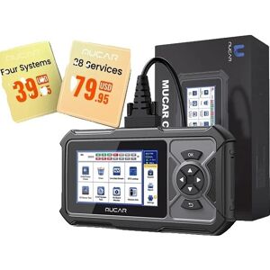 SupplySwap OBD2 Diagnostisk Værktøj, Fuldsystem Diagnose, Bi-retning Kontrol, MUCAR CDE900 Pro