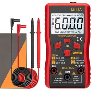 ANENG M118A High-Precision Automatic Range Multimeter Multi-Function Small Electrician Instrumentation Digital Universal Meter