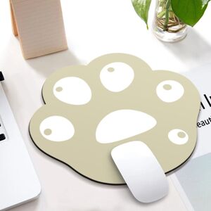 Shoppo Marte 3 PCS XH12 Cats Claw Cute Cartoon Mouse Pad, Size: 280 x 250 x 3mm(Creamy-white)