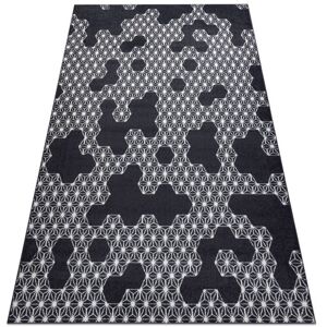 Dywany Luszczów Tæppe HEOS 78547 antracit / fløde HEXAGON, PUZZLE, 120x170 cm