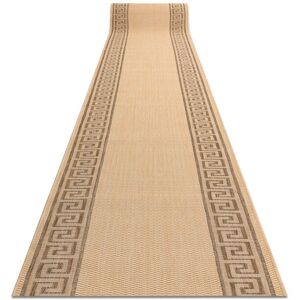 Dywany Luszczów Fortovet SISAL FLOORLUX design 20014 men / coffee 100 cm, 100x100 cm