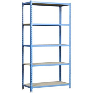 Hylder Simon Rack Maderclick Plus 5/500 750 kg Metal 5 Hylder spånplade (200 x 100 x 50 cm)