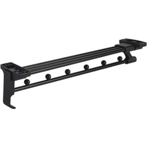 Butik Shop Y02 14 tommer 6 perler garderobe hardware push-pull suspension bar tøjskinne