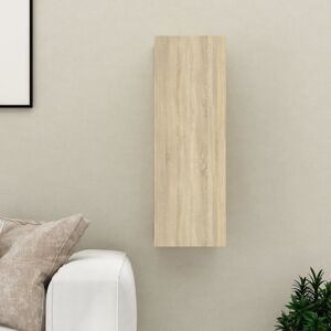 vidaXL tv-bord 30,5x30x90 cm konstrueret træ sonoma-eg