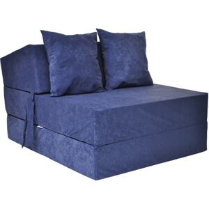 Viking Sovepude Navy Blue - foldbar madras - 200x70x15 cm - campingmadras