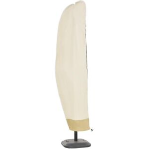 Rootz Living Rootz Parasol Cover - Paraply Cover - Vandtæt Parasol Cover - Beskyttende Cover - Beige - 56x220cm