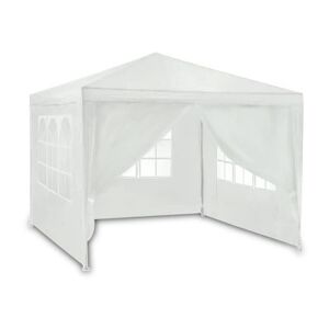 Plonos Hvid havepavillon 3x3m 4936