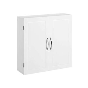 Mina Vægkabinet - badeværelse vægskabet - badeværelsesmøbler - opbevaringsskab - hvidt