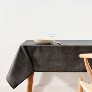 GreatTiger Stain-proof tablecloth Belum Dark grey 100 x 300 cm