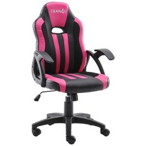 GEAR4U Junior Hero Gamer stol. 6-12 år. Pink.