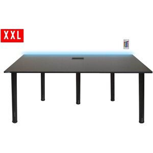 SyberDesk Gaming desk PRO LED XXL, Game desk, 165x68