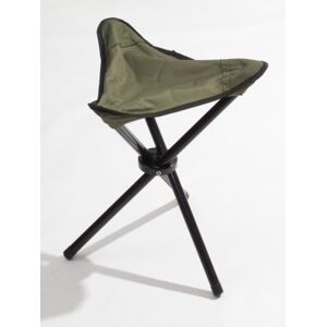 Briv Trebenspall - Stol med 3 ben, 31x31x42 cm, Grön