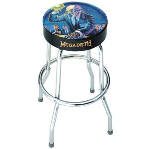 RockSax Rest In Peace Megadeth Bar Stool