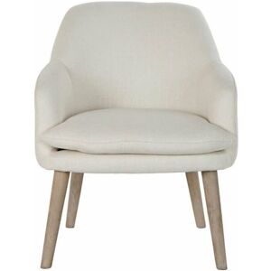 Chair DKD Home Decor Beige Wood 61 x 68 x 78 cm