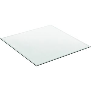 [neu.haus]® Bordplade af hærdet glas - 70x70cm - firkantet