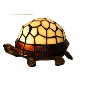 GreatTiger Desk lamp Viro Iluminación Beige Zinc 60 W 14 x 12 x 21 cm Tortoise