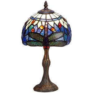 GreatTiger Desk lamp Viro Belle Epoque Blue Zinc 60 W 20 x 37 x 20 cm