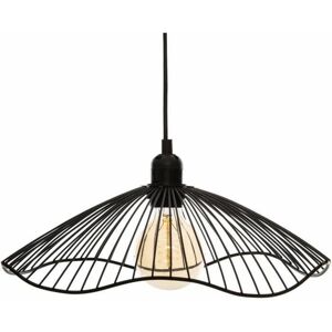 Loftslampe Atmosphera Cháteau 40W Sort Metal (Ø 34 x 15,5 cm)