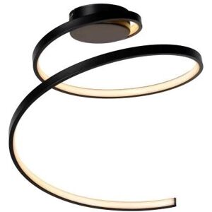 Lucide LED-loftslampe - dæmpbar - MAXENCE sort 35cm - 24W 3000K - 3-StepDim