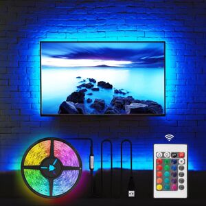 Delivast LED Strip til Bagsiden af ​​TV'et 2 meter