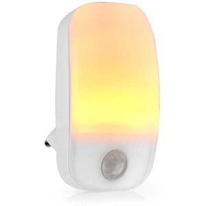 Nedis Plug-In LED natlys   Bevægelse Sensor   0.55 W   11 lm   Varm Hvid