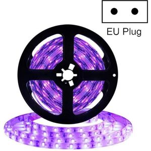 Shoppo Marte 3528 SMD UV Purple Light Strip Epoxy LED Lamp Decorative Light Strip, Style:Waterproof 10m(EU Plug)