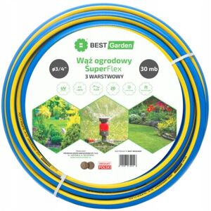 BEST GARDEN HAVESLANGE 3/4” 30m SUPER FLEX BEDSTE HAVE