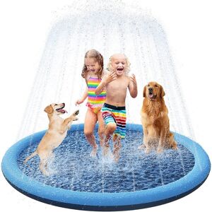 Shoppo Marte FY008 PVC Pet Sprinkler Mat Outdoor Lawn Water Fun Mat, Diameter: 170CM