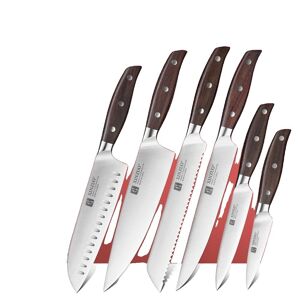 SupplySwap Køkkenknivsæt, rustfrit stål, multifunktionelle knive