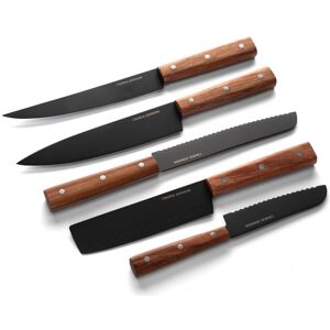 Orrefors Jernverk 5-pack Knivar Svart