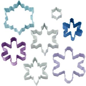 Wilton Utstickare Snöflingor Snowflakes, 7 st