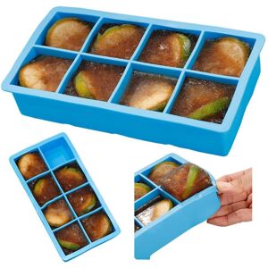 Megabilligt Silikone er form for 8 store isbiter Ice Cubes