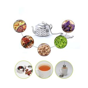 INF Te-infuser i rustfrit stål, te-si til løs te