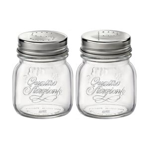 Salt og Peber-sæt Bormioli Rocco Quattro Stagioni Gennemsigtig Glas 150 ml