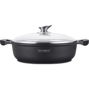 Royalty Line Gryta med Glaslock- 30cm  5L - Nonstick Induktion