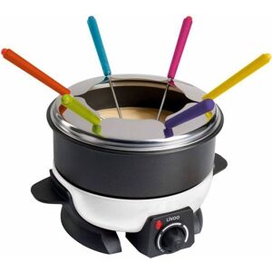 LIVOO DOC106 Fondue maker - Vit och svart