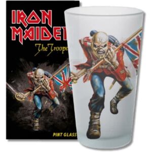 Beer glass: Iron Maiden - Trooper