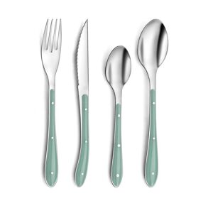 Bestik Amefa Bistro Grøn Metal (24 pcs)